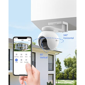 Вулична WiFi камера EZVIZ 2K з функцією виявлення людей та нічним баченням