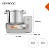 Kenwood CookEasy+ Küchenroboter mit Kochfunktion und App-Steuerung