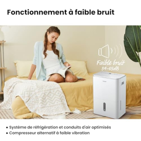 Осушитель воздуха COMFEE Easy Dry – производительность 20 л/день, 4 режима работы, тихий и эффективный