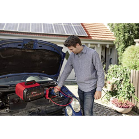Cargador de batería Einhell CE-BC 30 M (para baterías de gel, AGM, 3-600 Ah, sin mantenimiento/baterías con bajo contenido en plomo, 12 V/24 V, control y monitorización por microprocesador)