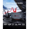 FLYLINKTECH Jump Starter Power Bank, пиковый ток 2000 А, емкость 13200 мАч