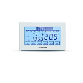 CH180 Cronotermostato Pantalla Táctil Settimanale, Batteria, Fantini