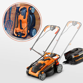 Беспроводная газонокосилка LawnMaster Cordless, 34 см, 300 м², 6 высот кошения