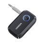 UGREEN Bluetooth-Empfänger, 5,3-Buchse, 3,5-mm-Bluetooth-Emitter-Adapter, Aux-Auto, A2DP, Freisprechanrufe, Bluetooth-Buchse für Autolautsprecher, Schwarz