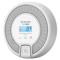Детектор угарного газа X Sense с цифровым дисплеем и сменной батареей