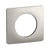 1-fach Abdeckrahmen aus satiniertem Aluminium – Legrand Céliane, Modernes Design