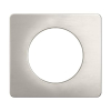 1-fach Abdeckrahmen aus satiniertem Aluminium – Legrand Céliane, Modernes Design
