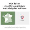 1-fach Abdeckrahmen aus satiniertem Aluminium – Legrand Céliane, Modernes Design