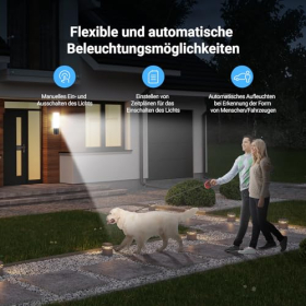 EZVIZ EL3 4MP WLAN Flutlichtkamera Außen mit KI & Farbnachtsicht