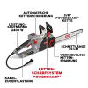 Oregon CS1500 Electric Chainsaw, 45 cm (18 inches), 2400 W, 230 V, self-sharpening, 3-year warranty