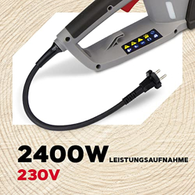 Oregon CS1500 Electric Chainsaw, 45 cm (18 inches), 2400 W, 230 V, self-sharpening, 3-year warranty