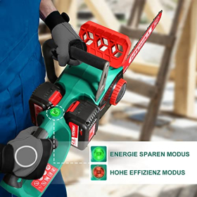 Hychika 36V cordless chainsaw, 35.5 cm, 2 x 4.0 Ah