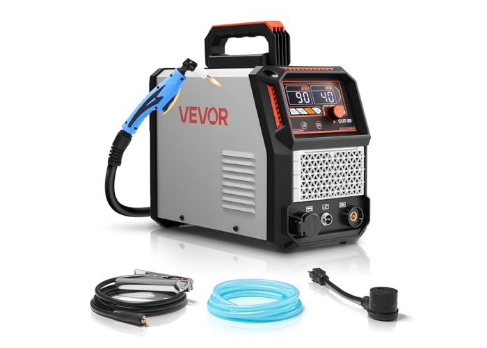 VEVOR Plasma Cutter 50A IGBT Digital Display 2T/4T for Home & Workshop VEVOR Plasma Cutter 50A IGBT Digital Display 2T/4T for Home & Workshop