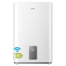 COMFEE' CWH15ED1380EUW – Calentador de agua eléctrico compacto de pared de 80 l con control por voz y wifi