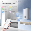COMFEE' CWH15ED1380EUW – Compact 80L Electric Wall-Mounted Water Heater with Voice Control and Wi-Fi