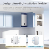 COMFEE' CWH15ED1380EUW – Compact 80L Electric Wall-Mounted Water Heater with Voice Control and Wi-Fi