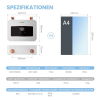 COMFEE Elektrischer Mini-Durchlauferhitzer 3,6 kW – Kompakt & Druckfest