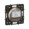 Legrand Céliane LED-Bewegungsmelder 100W mit Neutralleiter, Titan, 170° Erfassungswinkel, 8 m Reichweite
