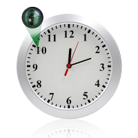 LILICAM Versteckte Kamera Wanduhr, 1080P HD, Bewegungserkennung