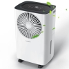 Deshumidificador CONOPU de 12 l/día, deshumidificación automática, temporizador de encendido y apagado de 24 h, drenaje continuo, apto para apartamentos y sótanos, deshumidificador eléctrico, antihumedad.