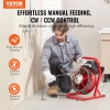 Ручний прочищувач зливу VEVOR 50FT 1700 об/хв