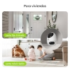 Doppellinsen Indoor-Kamera 360° Nachtsicht für Baby & Haustier