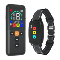Dog collar with remote control – 3000m range, IPX67, 3 modes