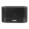 Humidificador DAUZ “Flame” – difusor de aroma con luces de colores (negro)