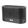 Humidificador DAUZ “Flame” – difusor de aroma con luces de colores (negro)