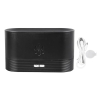 Humidificador DAUZ “Flame” – difusor de aroma con luces de colores (negro)