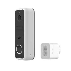 Videoportero Daewoo DB502W con WiFi, detección de movimiento, funciona con batería y es compatible con Alexa y Google.