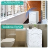 Protective cover for front-loading washing machine & dryer, 85x65x60 cm, waterproof, dust and dirt repellent