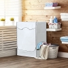 Protective cover for front-loading washing machine & dryer, 85x65x60 cm, waterproof, dust and dirt repellent