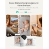 Dr.Care VistaView Smart Baby Monitor with Wi-Fi, Camera, App Control, Night Vision
