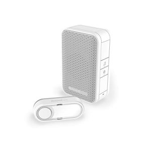 Honeywell Home DC311S Kabellose Funk-Türklingel mit mobilem Empfänger