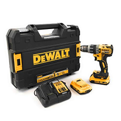 DeWalt DCD796D2-QW 18 V – XR LI-ION – XR 18 V 13 mm 70 Nm Li-Ion 2.0 Ah brushless hammer drill with TSTAK housing