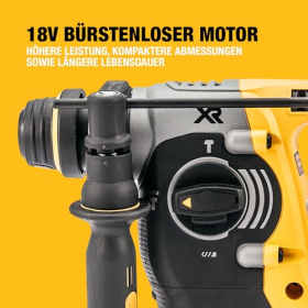 DEWALT DCH273N 18V XR Li-Ion SDS Plus Cordless Rotary Hammer, Yellow/Black