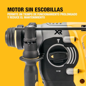 DEWALT SDS-Plus Brushless XR 18 V 24 mm impact drill with 2 x 5 Ah batteries