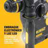 DEWALT SDS-Plus Brushless XR 18 V 24 mm impact drill with 2 x 5 Ah batteries, XR Multi-Voltage charger and TSTAK Heavy Duty toolbox