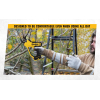 DEWALT XR 18V branch pruner DCMPP568N for precise cutting up to 38 mm