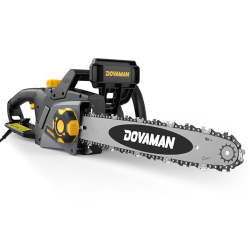 DOVAMAN Electric Chainsaw 2400W with 40cm Oregon bar & safety stop