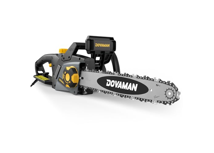 DOVAMAN Electric Chainsaw 2400W with 40cm Oregon bar & safety stop DOVAMAN Electric Chainsaw 2400W with 40cm Oregon bar & safety stop