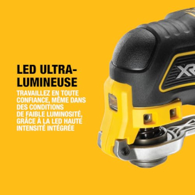 DEWALT 18V XR Cordless Brushless Oscillating Tool, in T-STAK