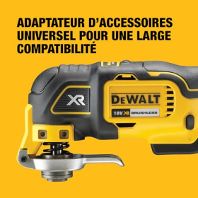 DEWALT 18V XR Cordless Brushless Oscillating Tool, in T-STAK