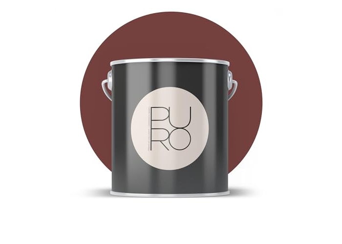 Livingwalls PURO High Coverage Wall Paint, Matt, Red, 5L Livingwalls PURO High Coverage Wall Paint, Matt, Red, 5L