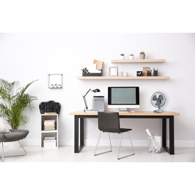 Ventilador de mesa Bestron DDF27W, 27 cm, 2 velocidades, oscilación
