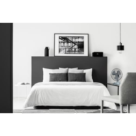 Ventilador de mesa Bestron DDF27W, 27 cm, 2 velocidades, oscilación