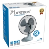 Ventilador de mesa Bestron DDF27W, 27 cm, 2 velocidades, oscilación