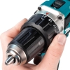Taladro inalámbrico Makita de 18 V y 450 W (negro/azul)
