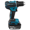 Makita DDF485RTJ 18V Cordless Drill Driver BL, Blue/Silver